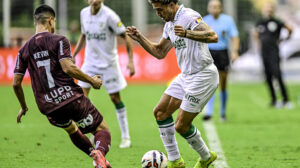 América em jogo contra a Ferroviária  - Crédito: 