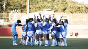 Jogadoras do Cruzeiro em jogo pela Série A1 do Brasileiro Feminino - Crédito: 