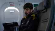 Igor Rabello durante viagem pelo Atlético (foto: Pedro Souza/Atlético)